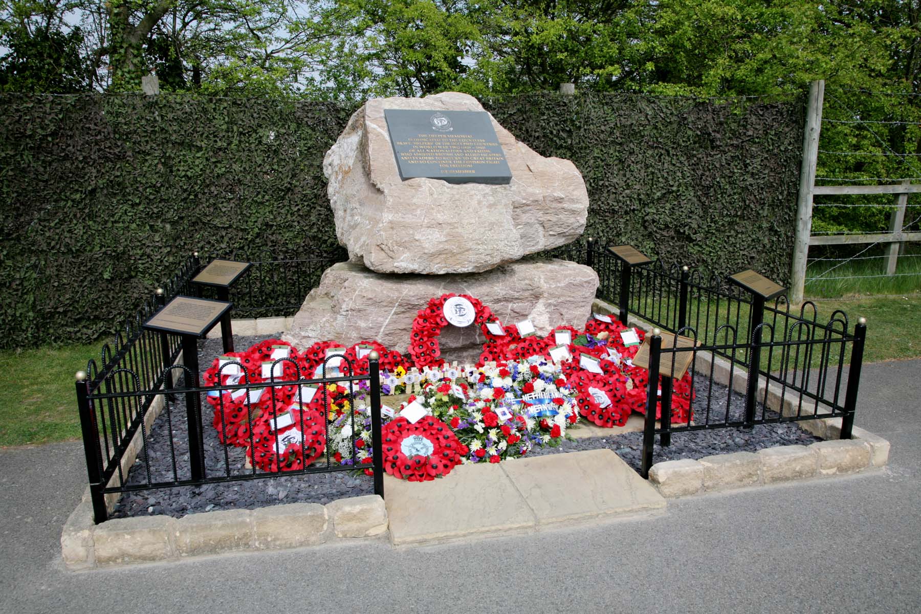 The ELMS Memorial to the Helpers at Eden Camp Museum