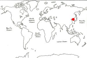 Major David Sharp with allied personnel
