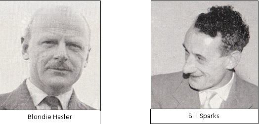 Major Hasler and Marine Sparks