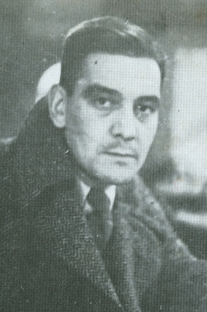 Black-and-white portrait of Donald Darling