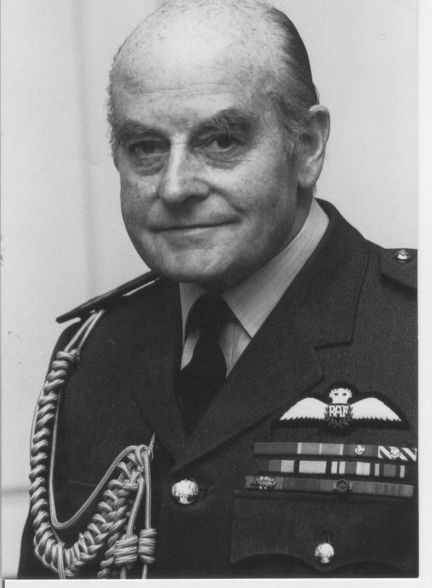 Air Chief Marshal Sir Lewis Hodges in RAF uniform