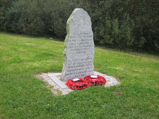 Memorial at Beg-an-Fry