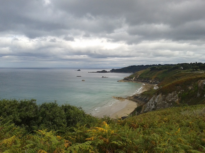 Brittany coastline on the Shelburn Freedom Trail