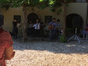 Gathering at Villa Salvadore